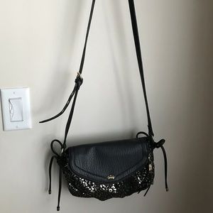 Juicy Couture Black and Gold Crossbody